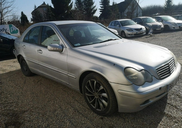 Mercedes-Benz Klasa C cena 4199 przebieg: 213654, rok produkcji 2002 z Sulęcin małe 29